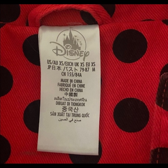 ( 0358) Women Red and Black Polka Dot Jacket.. Christmas Sale - Picture 7 of 9